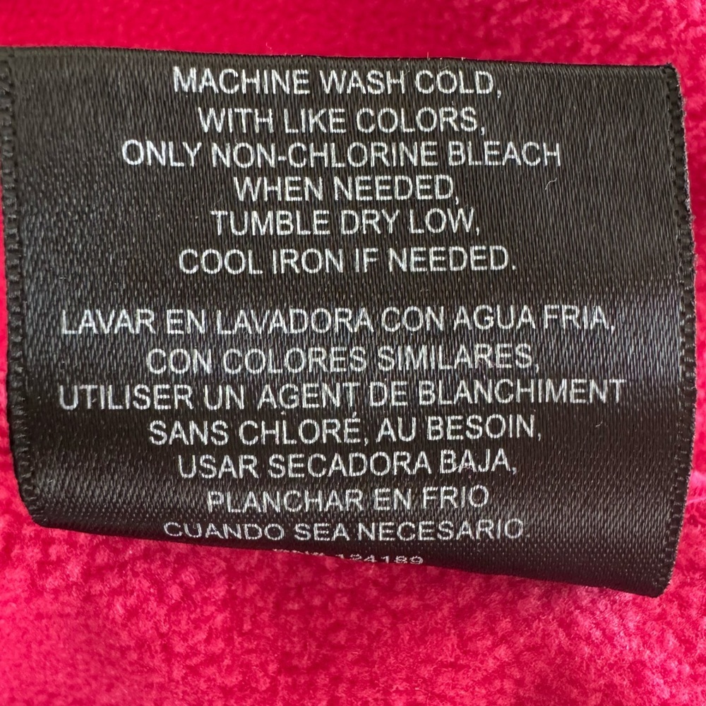 Pink Hooded Jacket Size Large - Picture 11 of 13